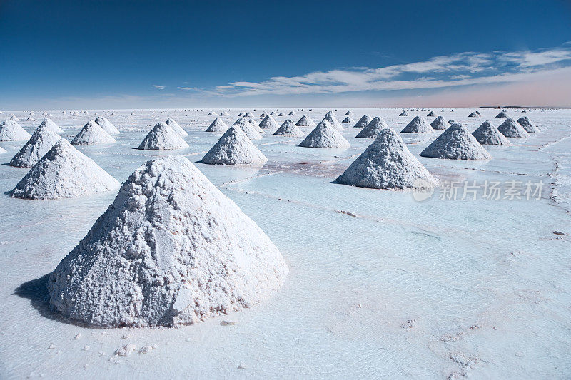 Salar de Uyuni, Altiplano玻利维亚